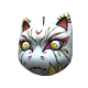 Charm "Kitsune Mask"