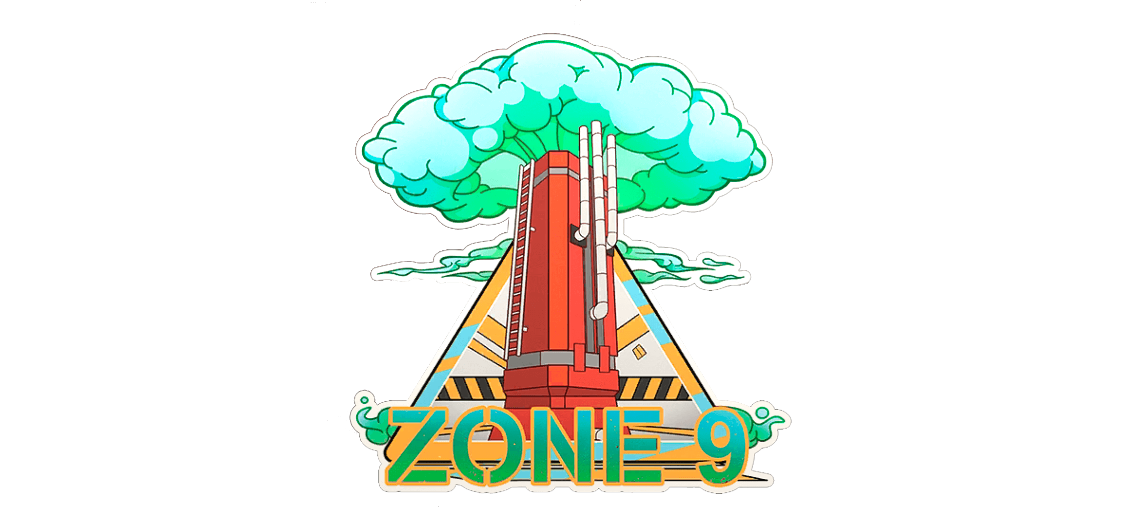 Sticker Zone9 Color