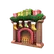 Charm "Christmas Fireplace"