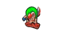 Sticker Bloody Clown