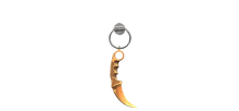 CHARM Karambit Gold