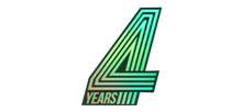 Sticker 4 Years Color