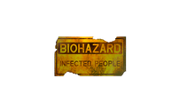 Sticker Biohazard