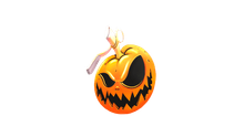 Sticker Evil Pumpkin