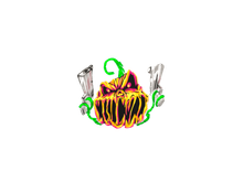 Sticker Gangsta Pumpkin