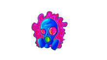 Sticker Gas Mask