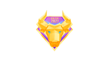 Sticker Golden OX