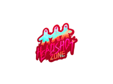 Sticker Headshot Zone