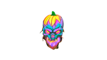 Sticker Infernal Skull