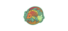 Sticker Koi Color