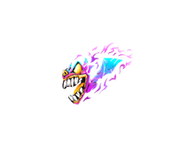 Sticker Mad Bat