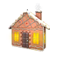 Charm "Gingerbread House"