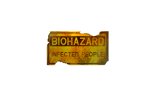 Sticker Biohazard