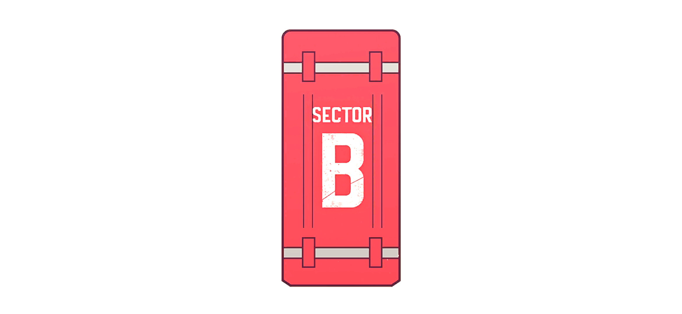 Sticker Sector B