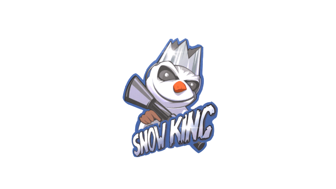 Sticker Snow King