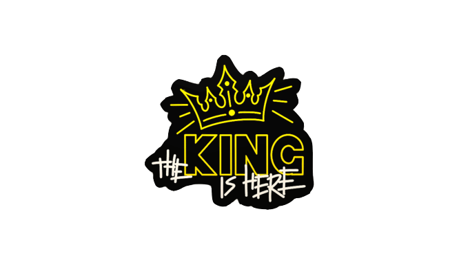 Sticker The King